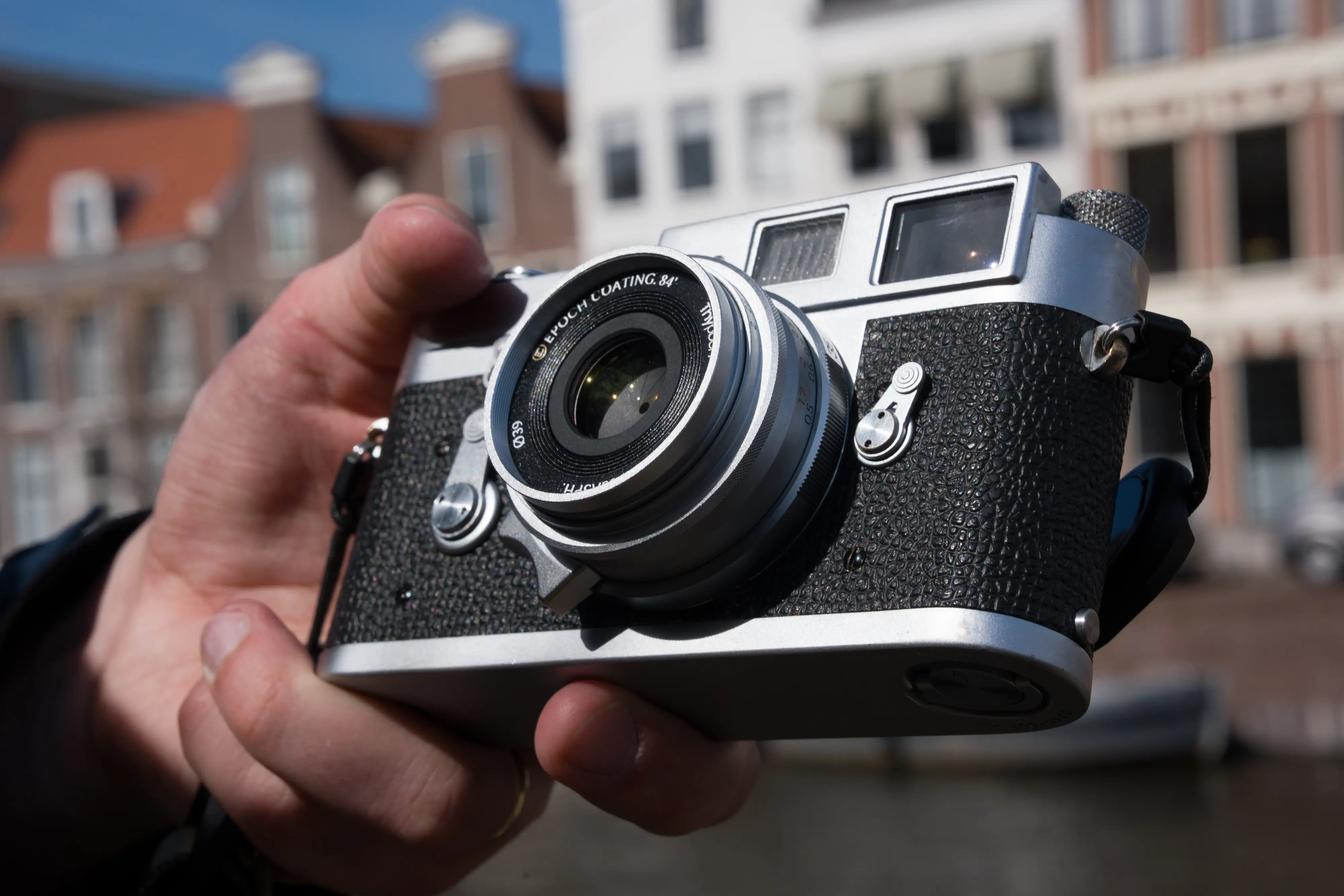 Ksana 35mm f/2 on a Leica M2