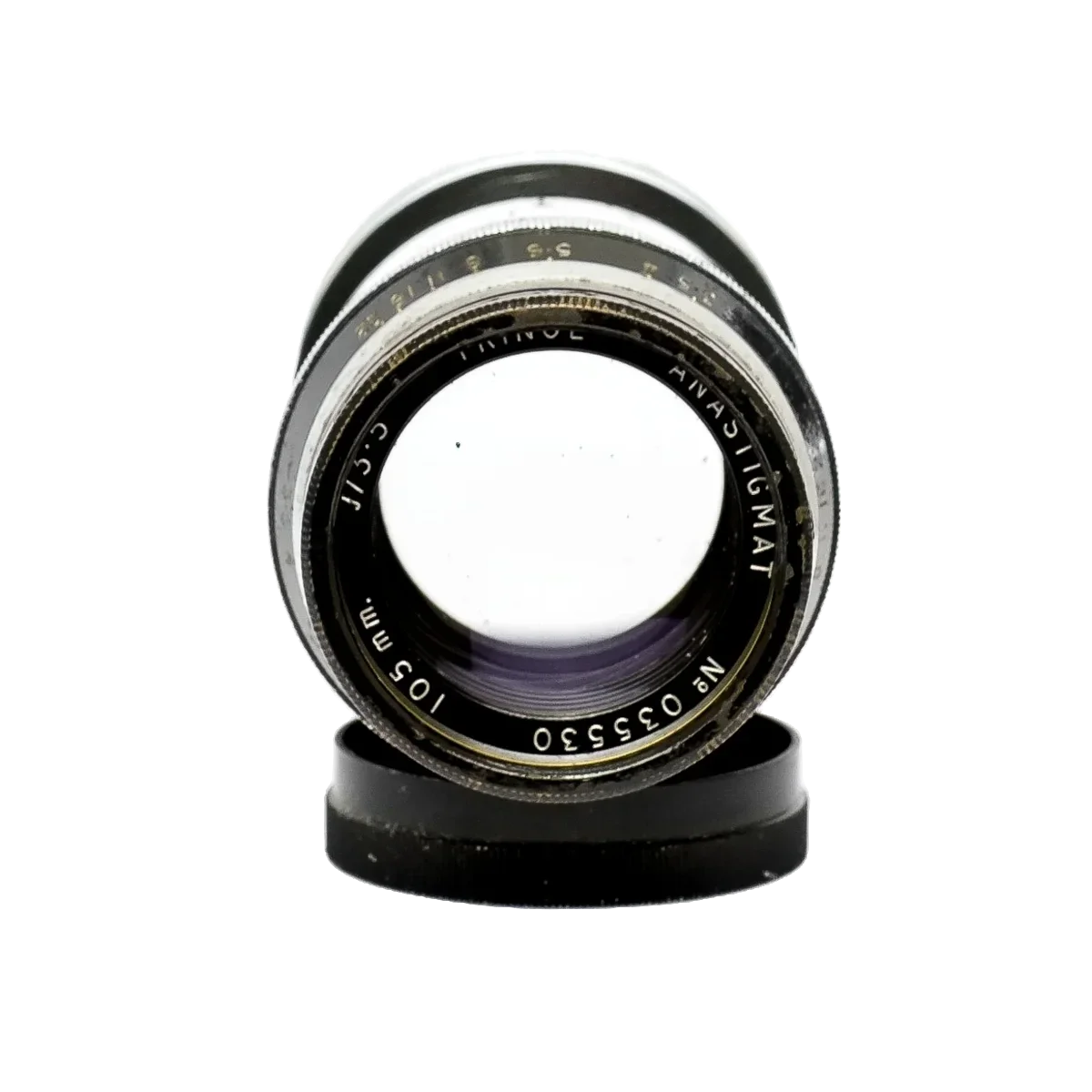 Stewartry Trinol Anastigmat 105mm f/3.5: Specs, Prices