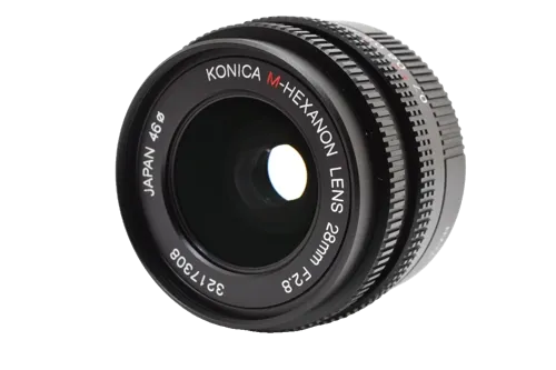 Konica M-Hexanon 28mm f/2.8