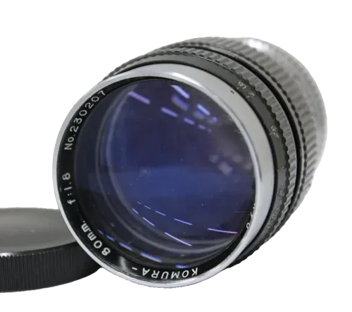 Sankyo-Kohki Komura 80mm f/1.8