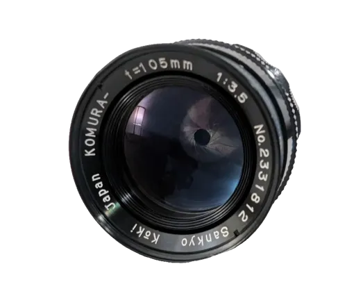 Sankyo-Kohki Komura 105mm f/3.5