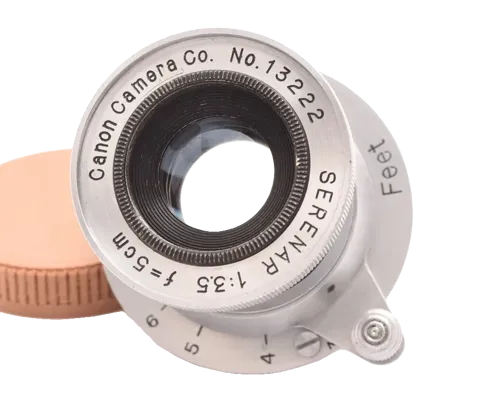 Canon 5cm f/2 Serenar Collapsible