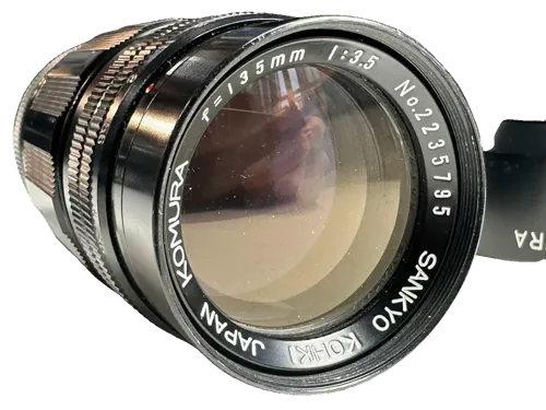 Sankyo-Kohki Komura 135mm f/3.5