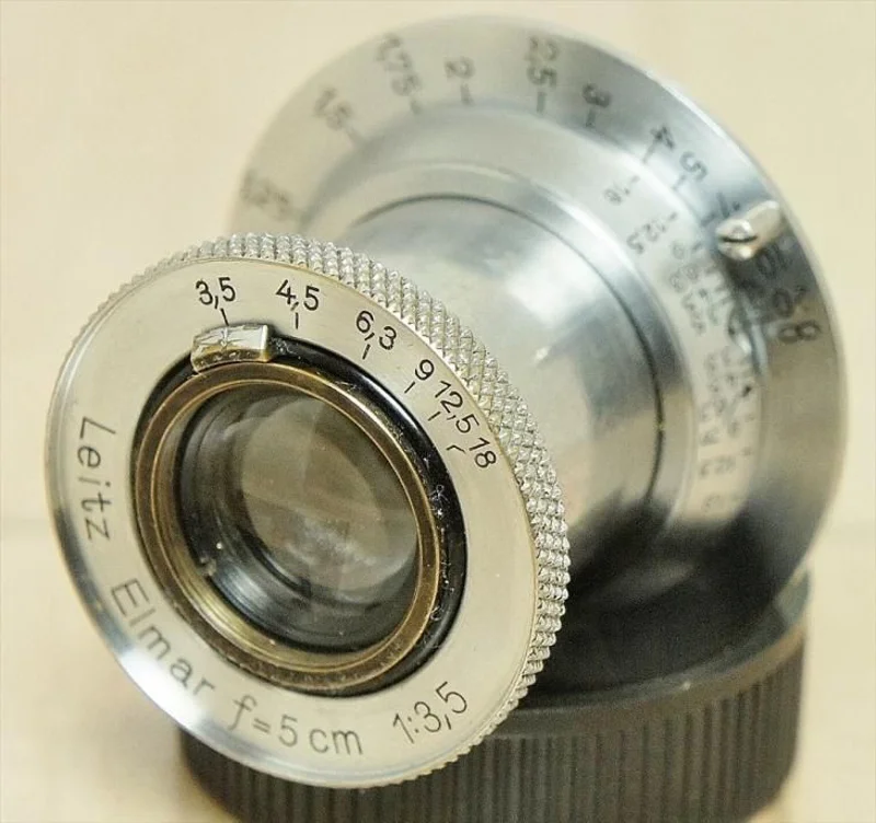 Leica Elmar 50mm f/3.5 LTM Chrome (1933)