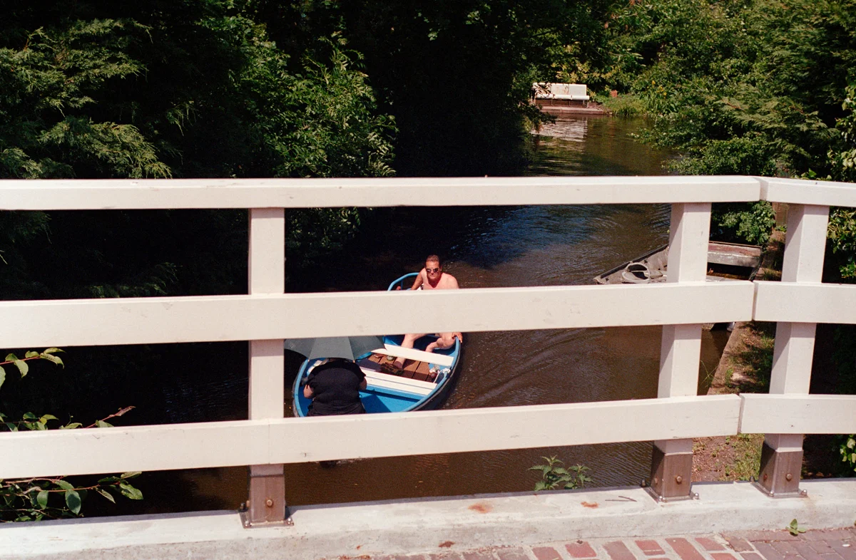 Boating in de Rijp