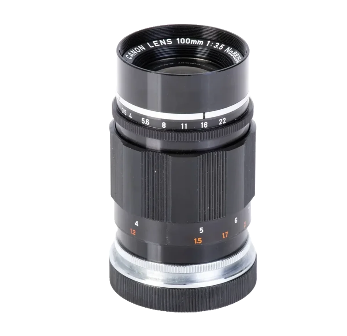 Canon 100mm f/3.5 III: Specs & Used Prices | Leica Lens List