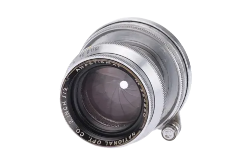 National Optical Company Anastigmat 2-inch 50.8mm f/2 (Collapsible)