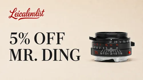 Mr. Ding Coupon Code: 5% Off Lenses and Accessories