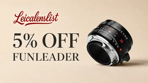 Funleader Coupon Code: 5% Off Lenses and Conversion Kits