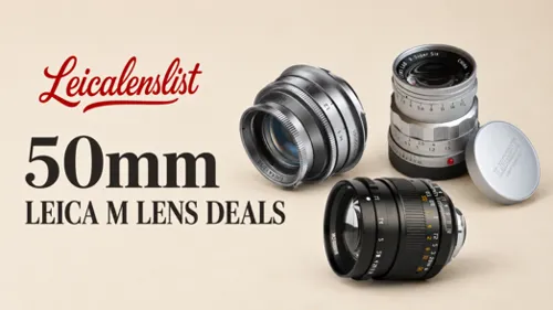 50mm Leica M Lens Deals