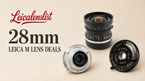 28mm Leica M Lens Deals