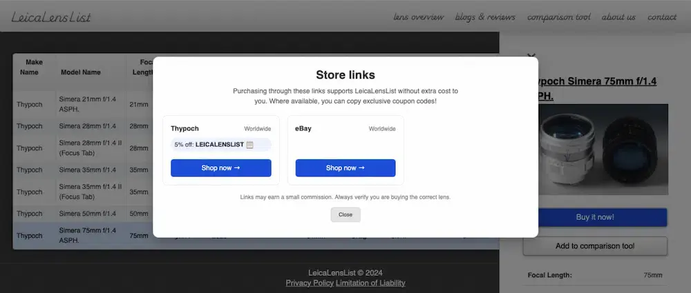 Coupon Code Functionality
