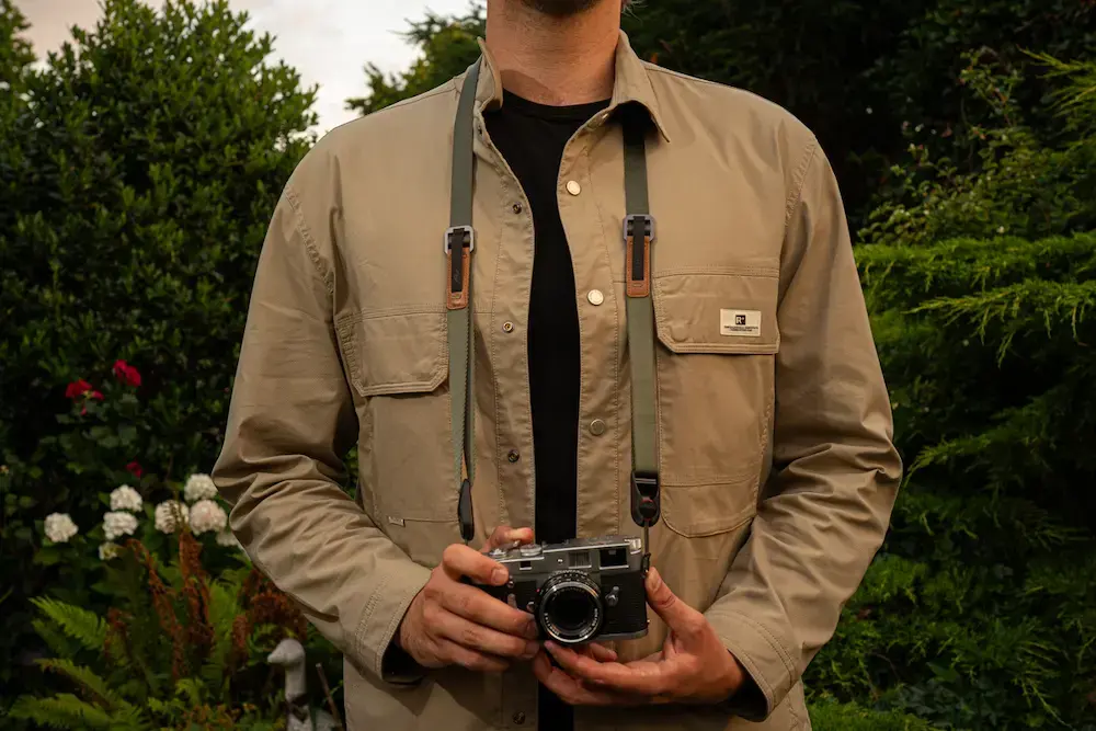 Me wearing the strap