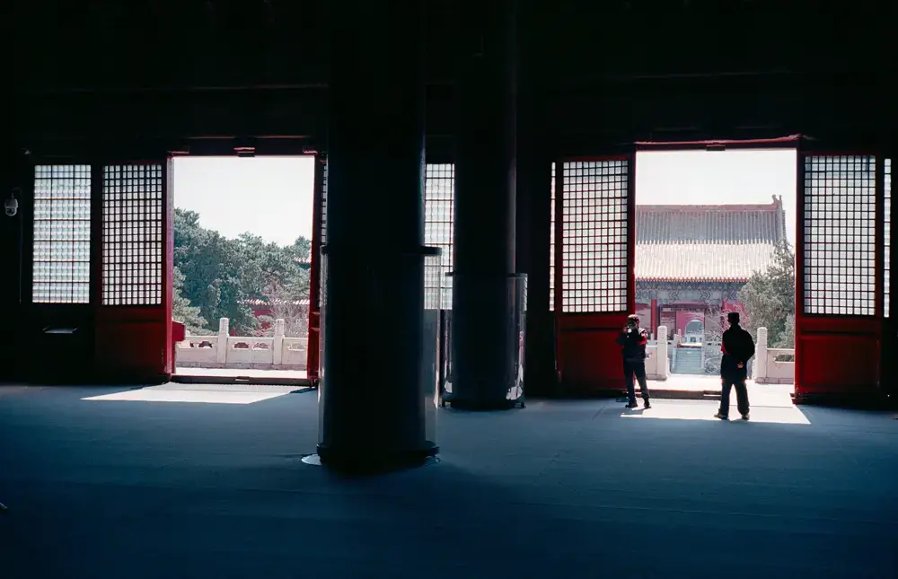 Ming Tombs, Beijing, f/4 with the Color Skopar 50mm f/2.2