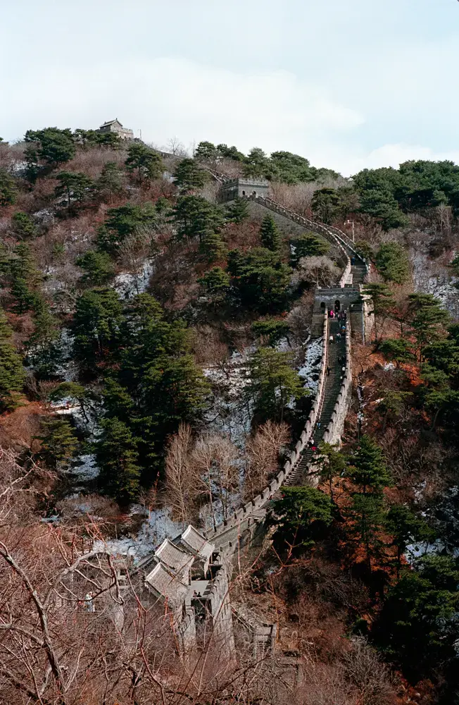 Mutianyu Great Wall, Beijing, f/8 with the Color Skopar 50mm f/2.2