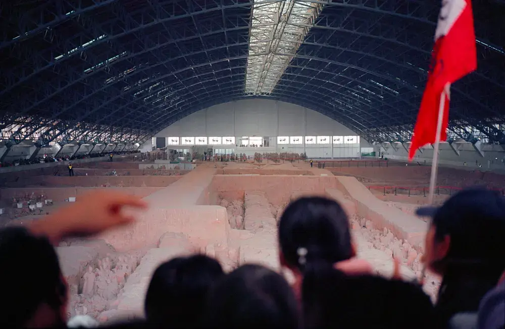 Terra Cotta Warriors Exhibit 1, Xi'an, China f/4 with the Color Skopar 50mm f/2.2