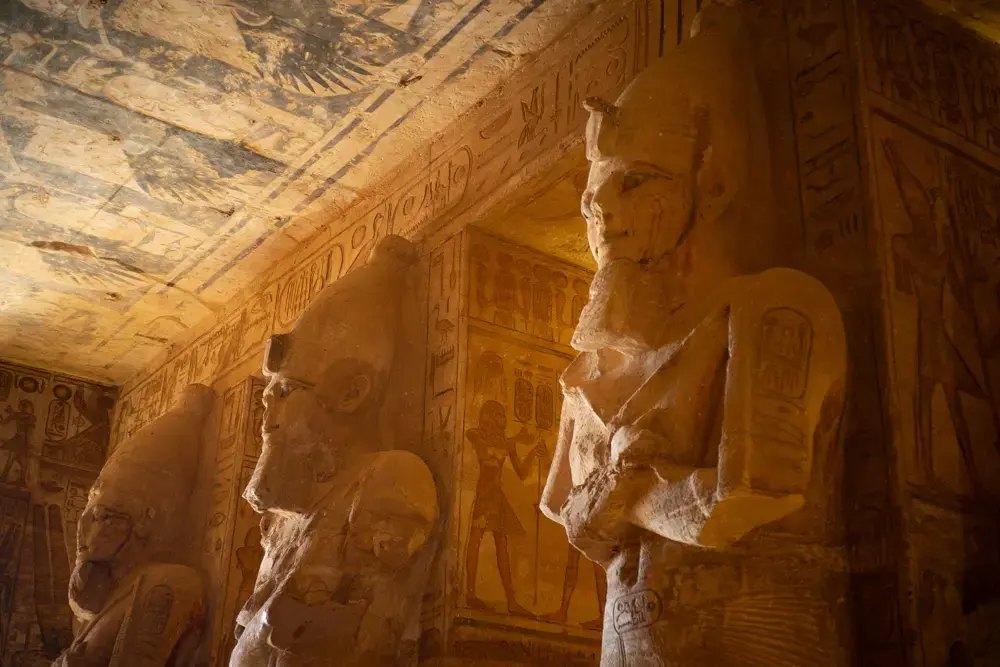 Abu Simbel Temple, Egypt, shot at f/2.8 with the Color Skopar 50mm f/2.2