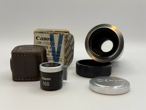Canon 100mm f3.5 with viewfinder