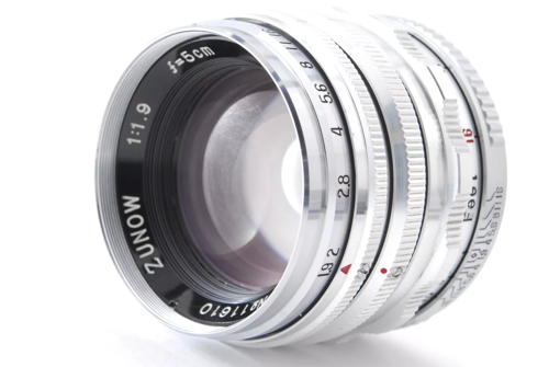 Zunow 50mm f/1.9
