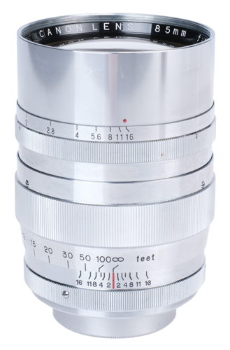Canon 85mm f/1.5 I